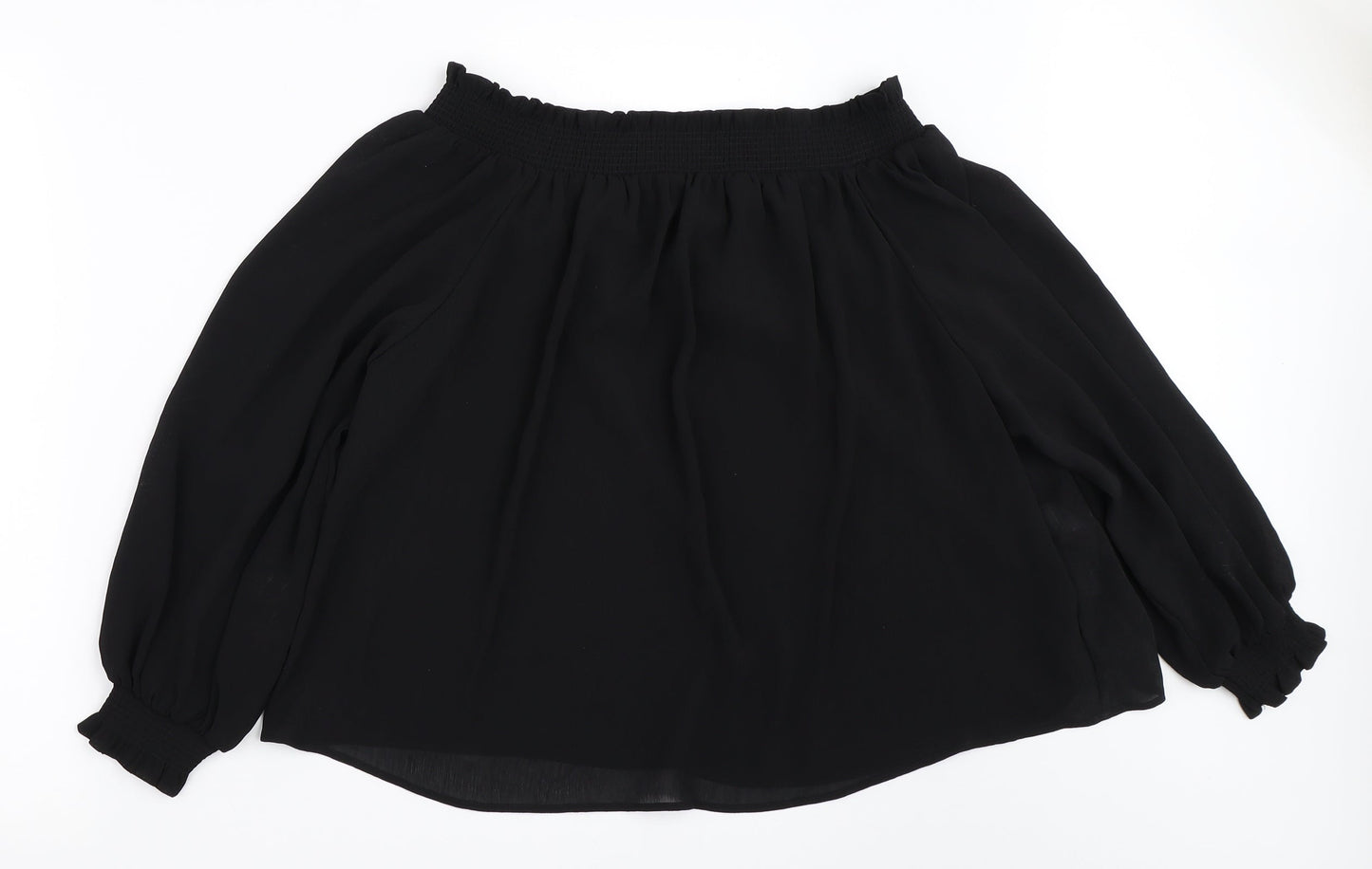New Look Womens Black   Basic Blouse Size 10