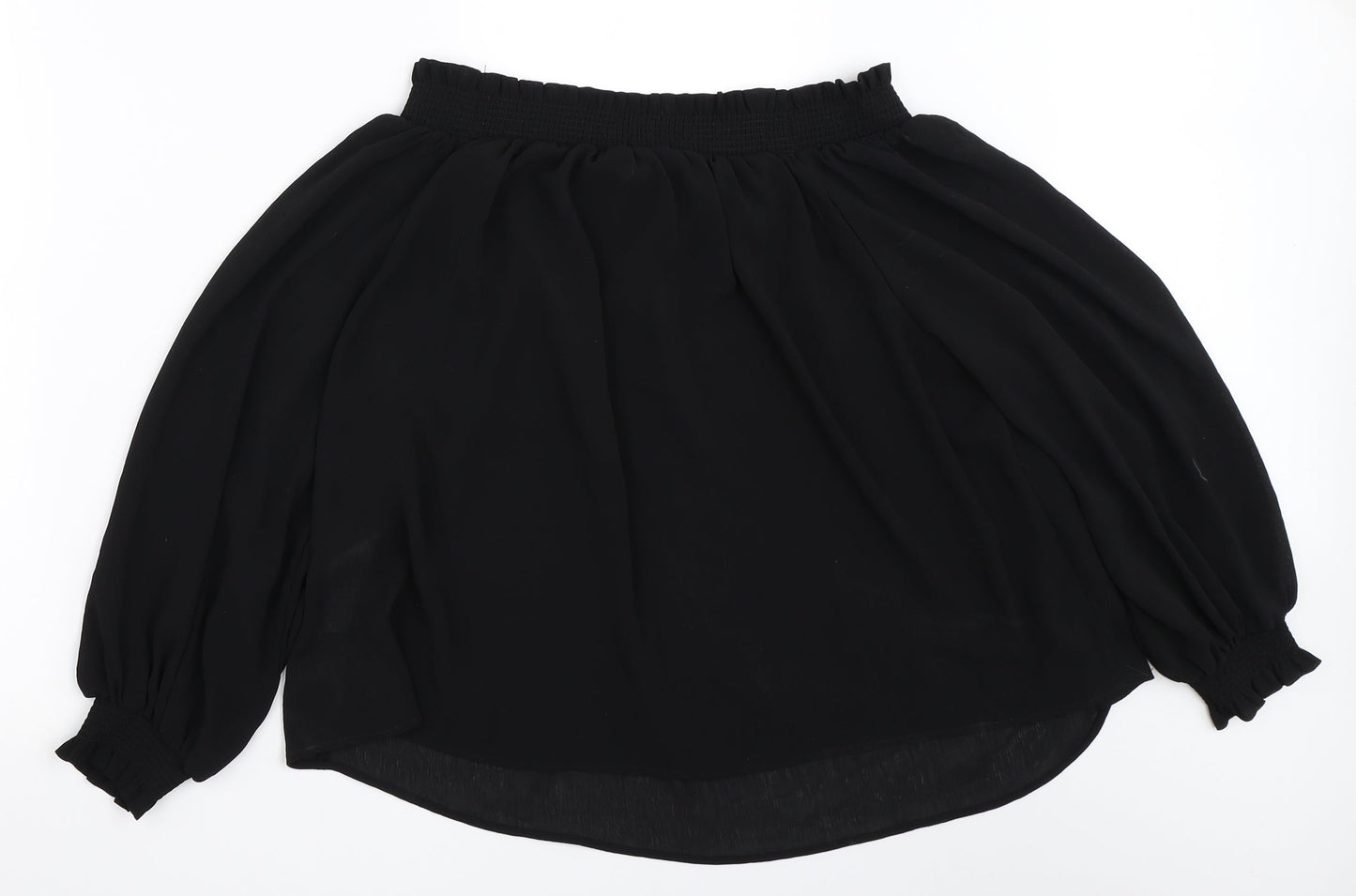 New Look Womens Black   Basic Blouse Size 10