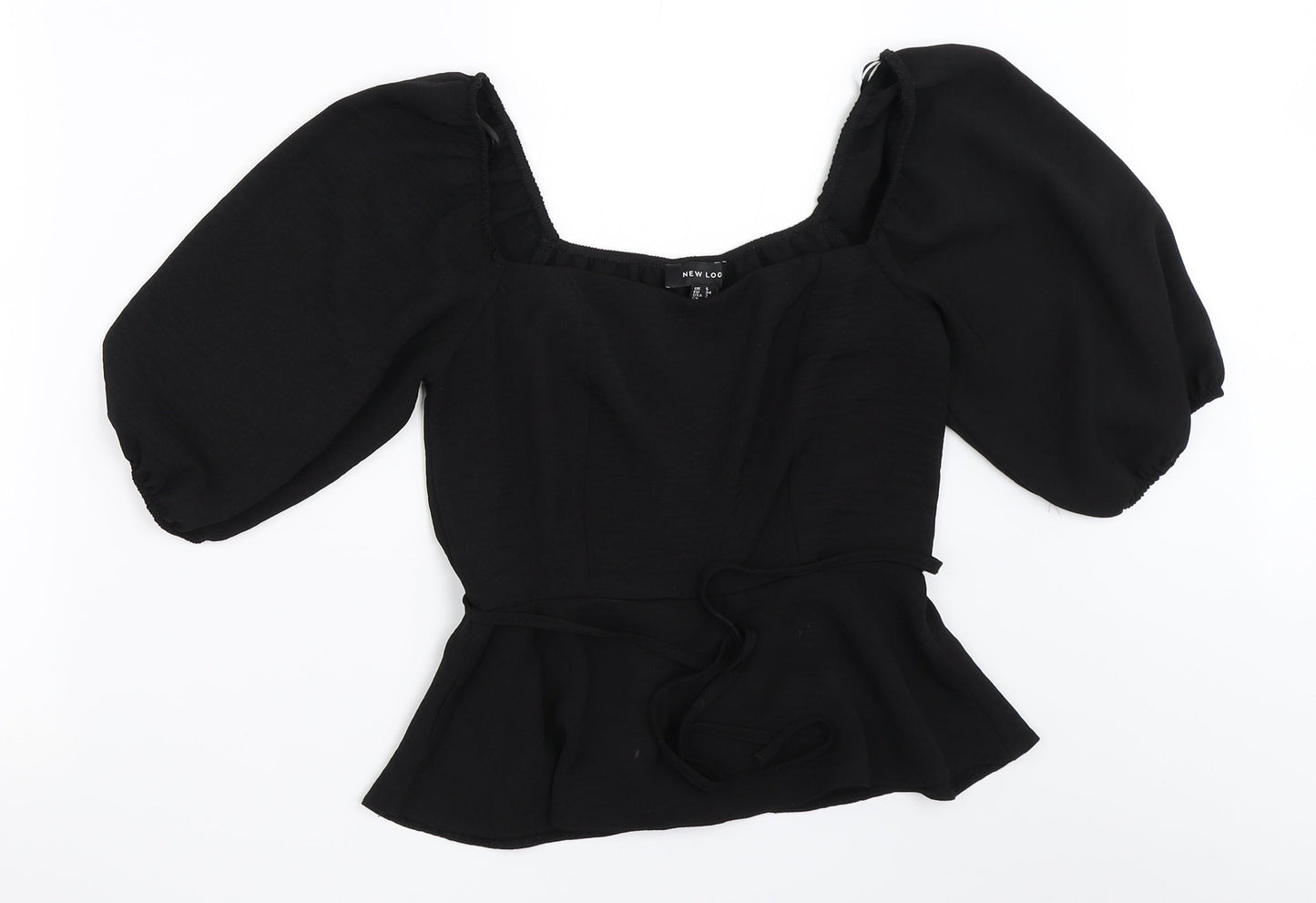 New Look Womens Black   Basic Blouse Size 6