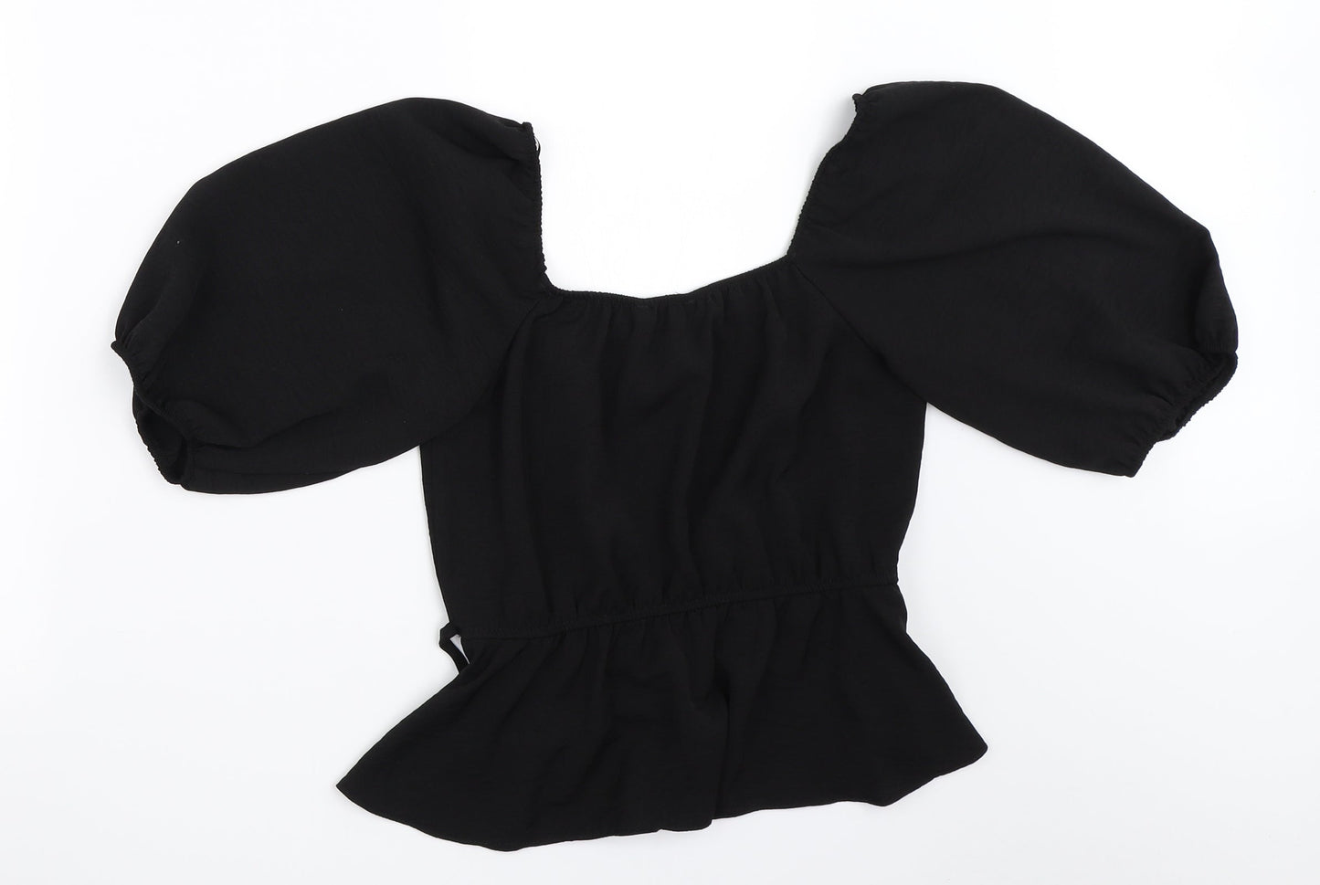New Look Womens Black   Basic Blouse Size 6