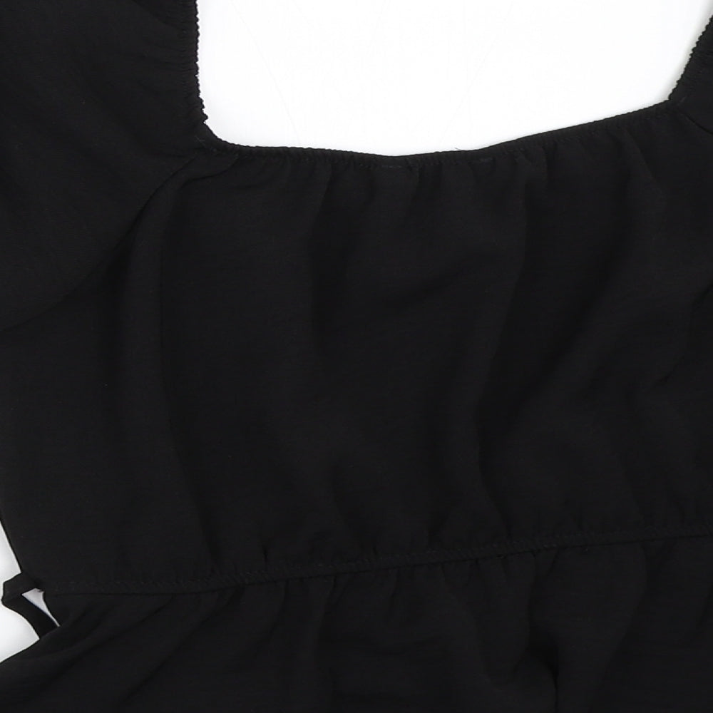 New Look Womens Black   Basic Blouse Size 6
