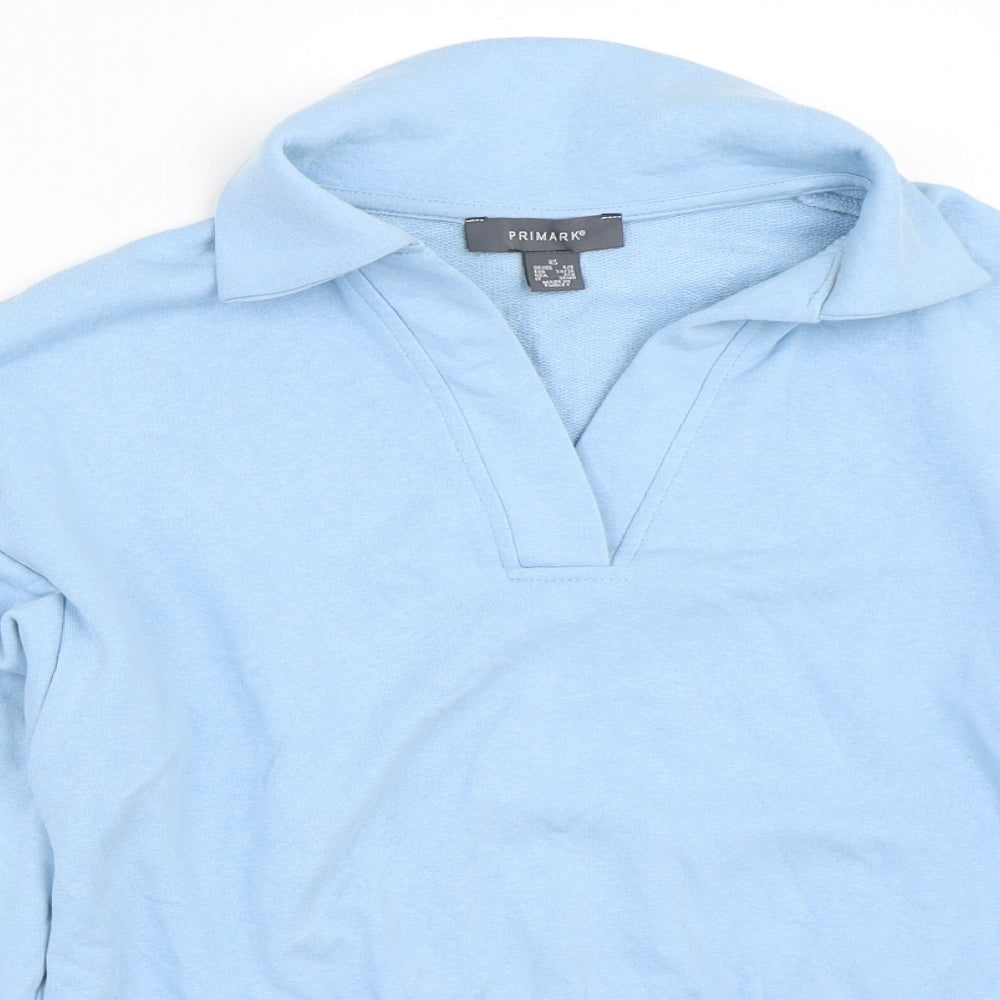 Primark Womens Blue   Pullover Sweatshirt Size XS