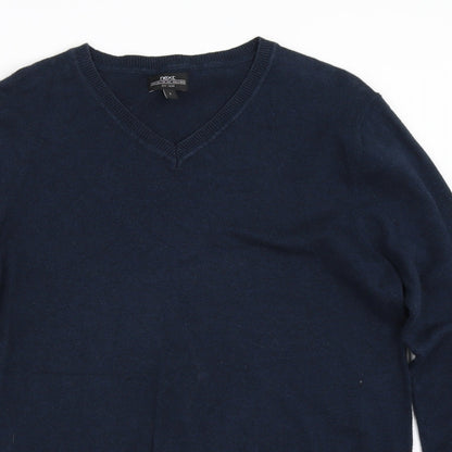 Preloved NEXT Mens Blue   Pullover Jumper Size S - Detail