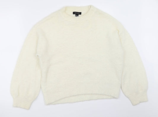 New Look Womens Ivory   Pullover Jumper Size S