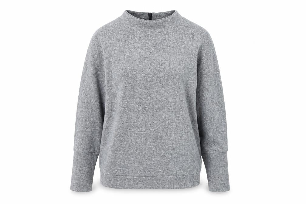 Jaqueline de Yong Womens Silver   Pullover Jumper Size M