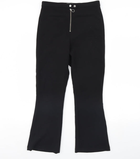 Los Angeles Atelier  Womens Black   Trousers  Size 12 L31 in