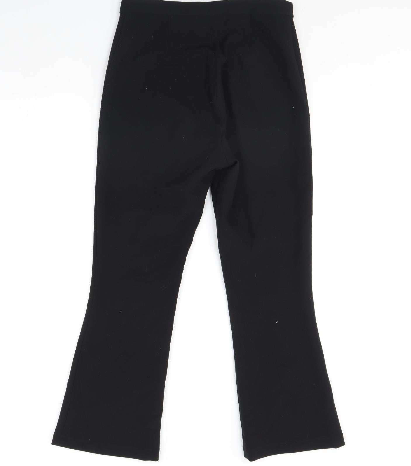 Los Angeles Atelier  Womens Black   Trousers  Size 12 L31 in