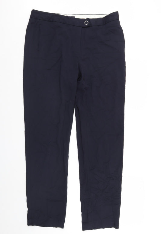 m&s Womens Blue   Trousers  Size 16 L30 in