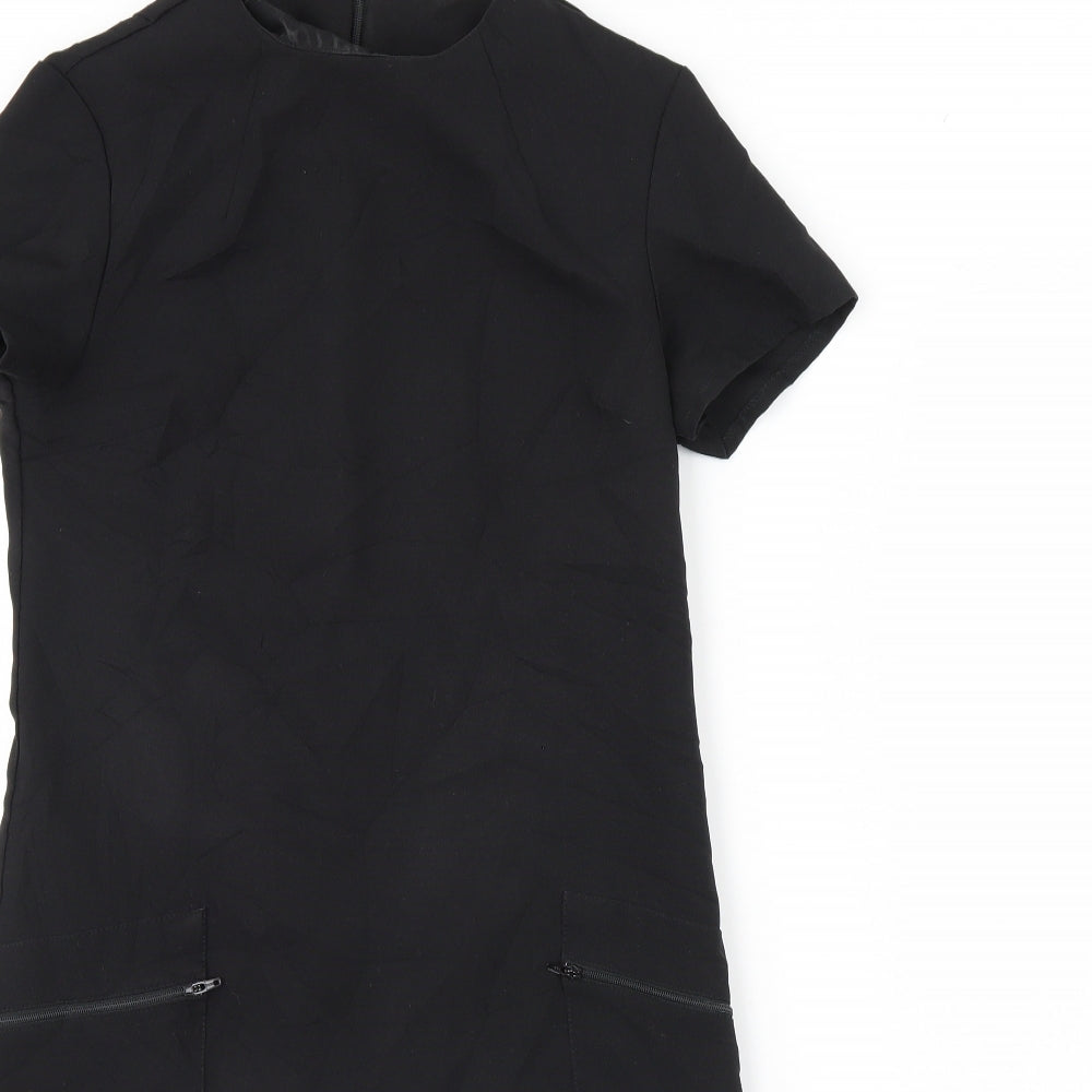 Simon Jersey Womens Black   Pencil Dress  Size 8