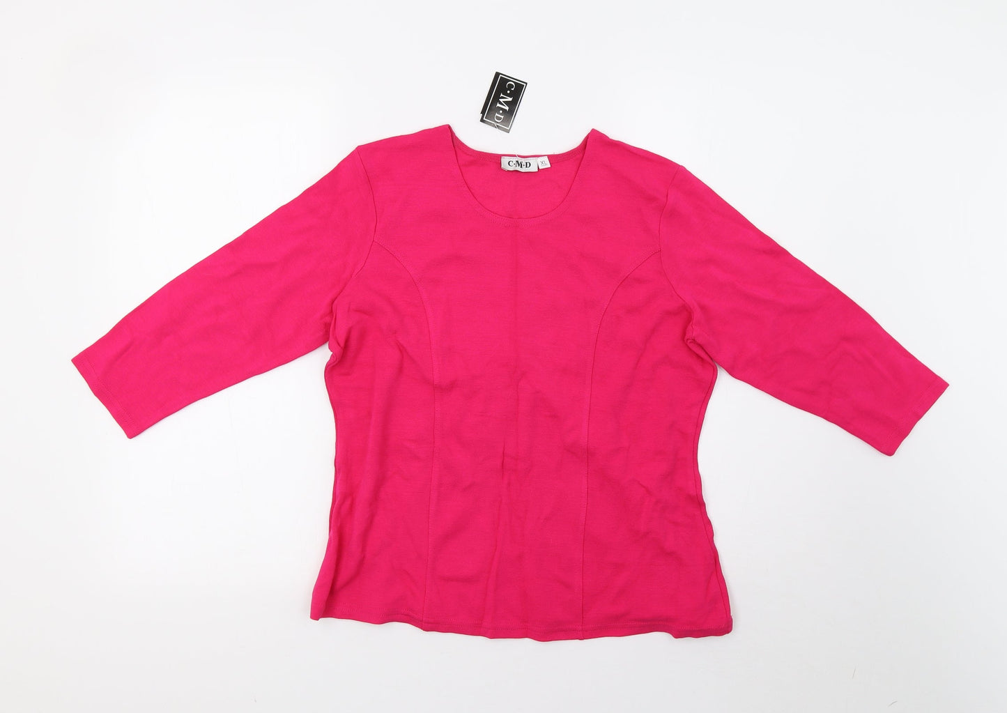 cmd Womens Pink   Pullover Sweatshirt Size XL