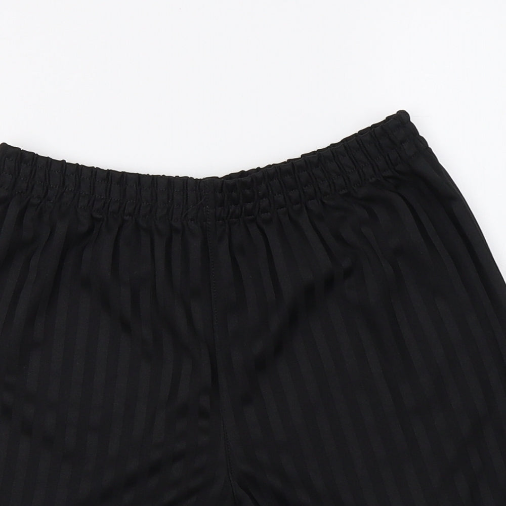 George Boys Black   Sweat Shorts Size 8-9 Years