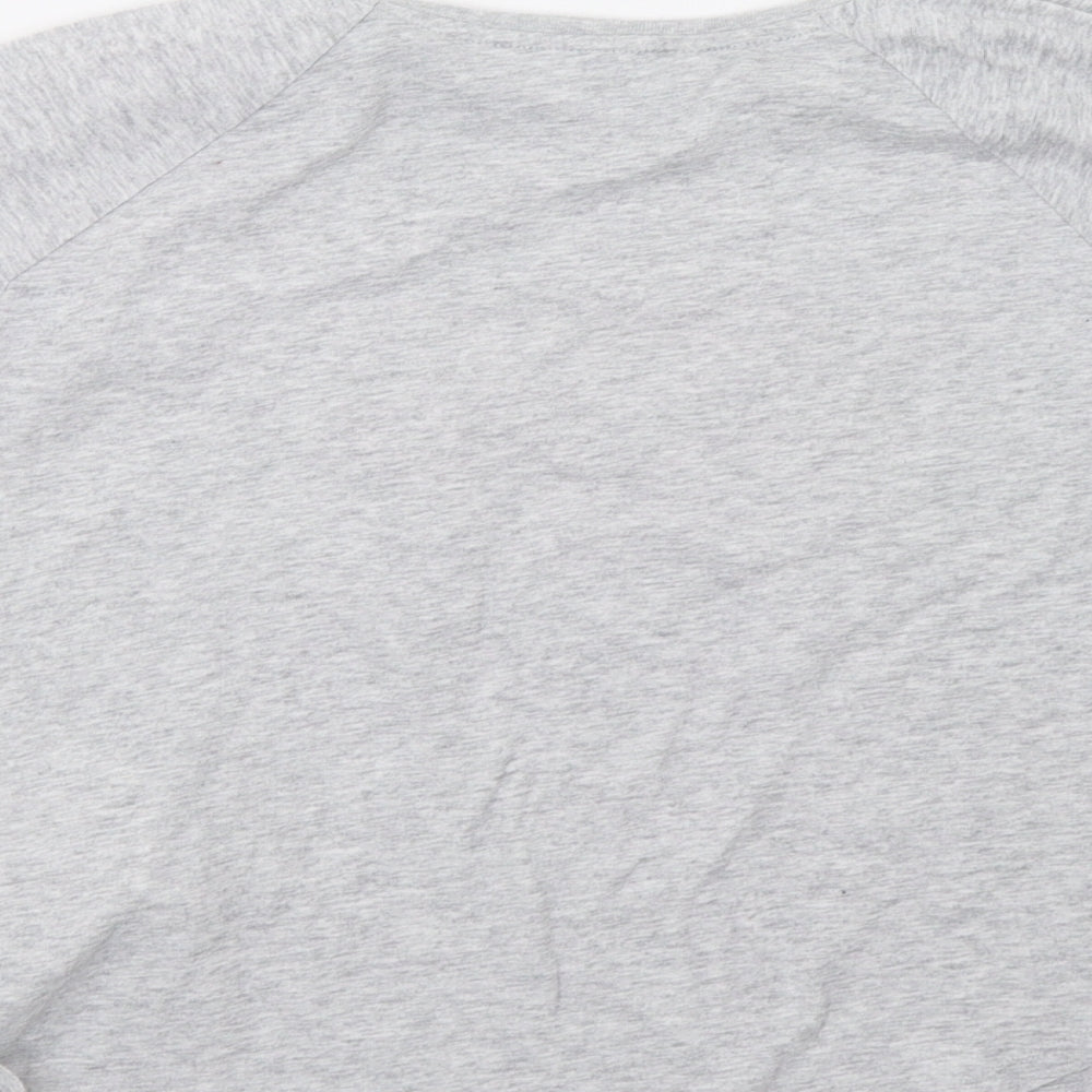 H&M Girls Grey    Pyjama Top Size 8-9 Years  - sunday vibes
