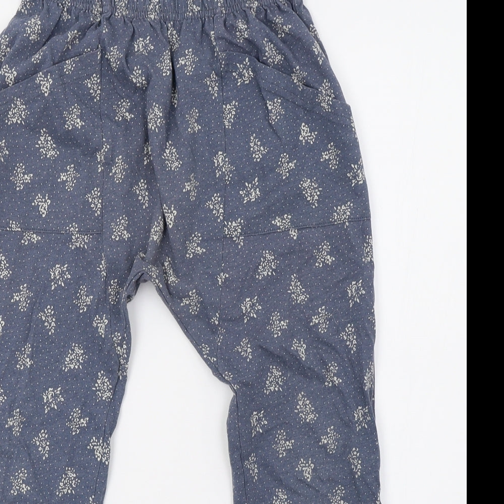 NEXT Girls Blue Polka Dot   Pyjama Pants Size 7 Years