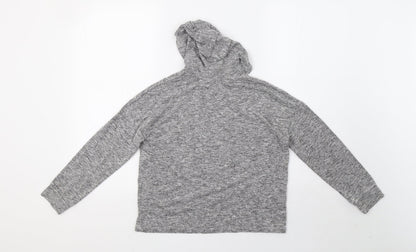 Matalan Girls Grey   Pullover Hoodie Size 11 Years