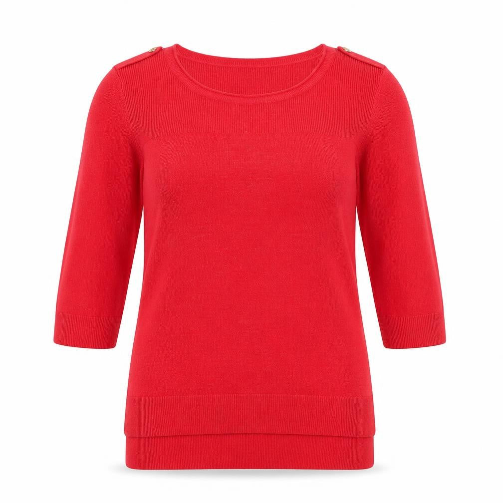 F&F Womens Red   Pullover Jumper Size 14