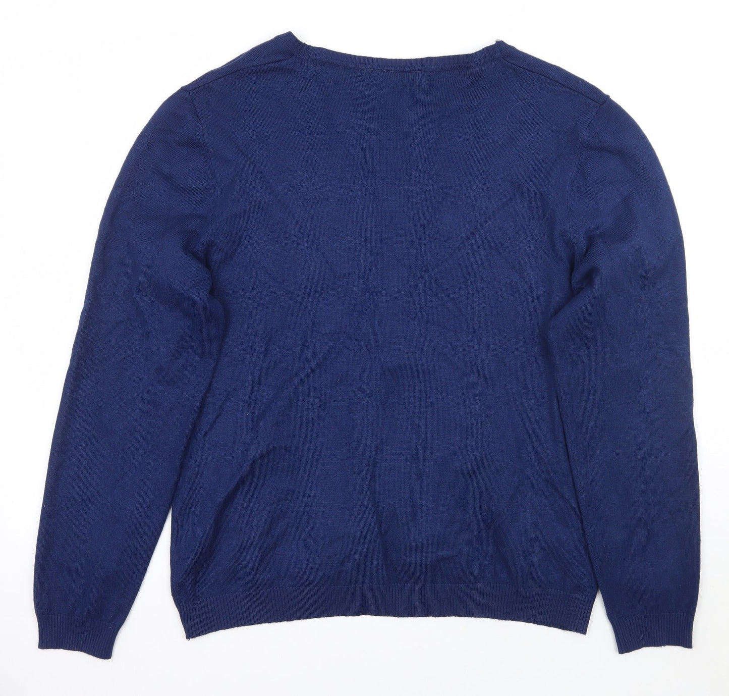 Avenue Womens Blue   Cardigan Jumper Size L