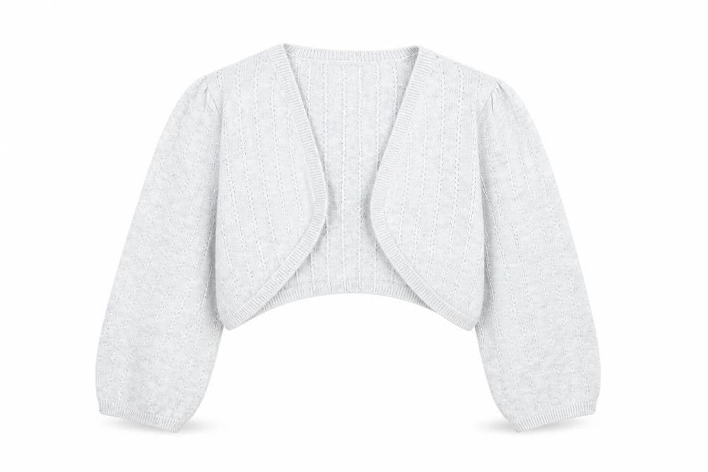 Marks & Spencer Girls Grey   Cardigan Jumper Size 3-4 Years