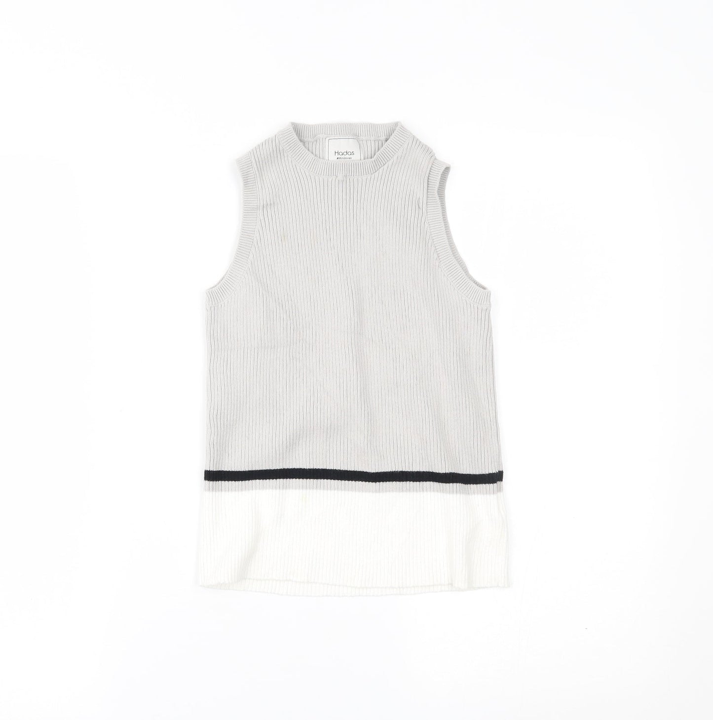 hadas Womens Grey   Basic Tank Size 8