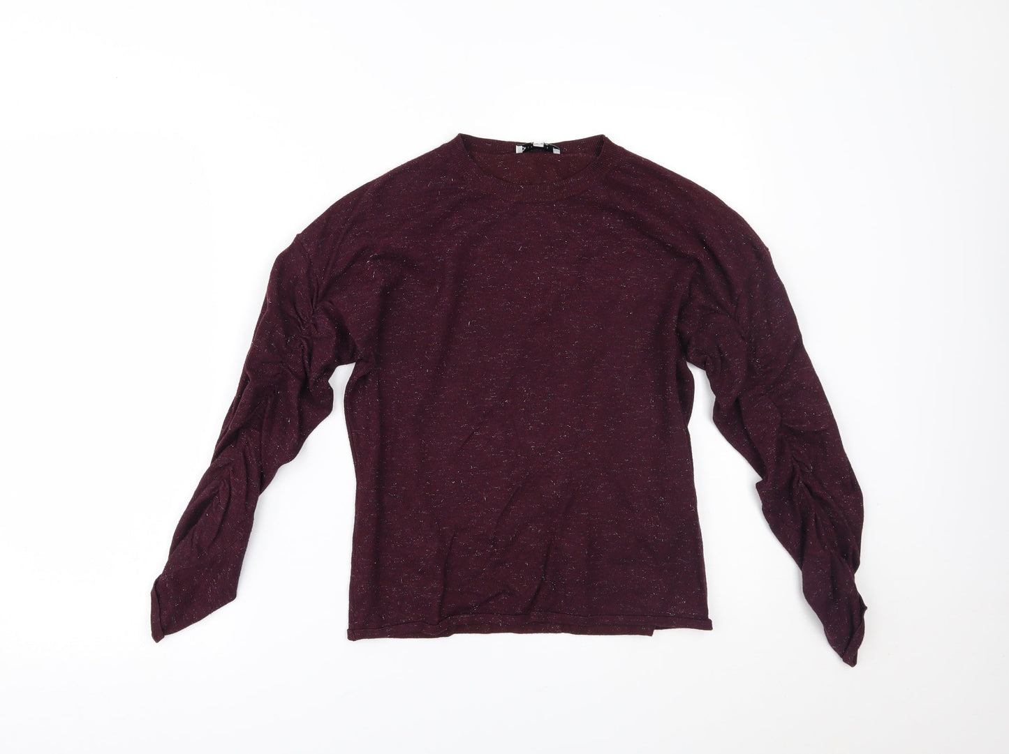 Warehouse Womens Purple   Basic Blouse Size 12