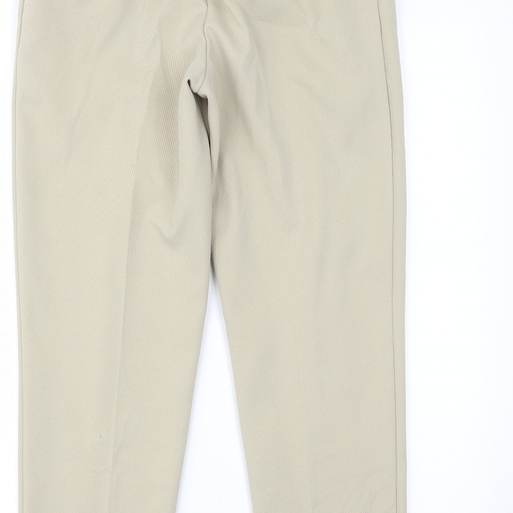 Marks and Spencer Womens Beige   Trousers  Size 16 L24 in