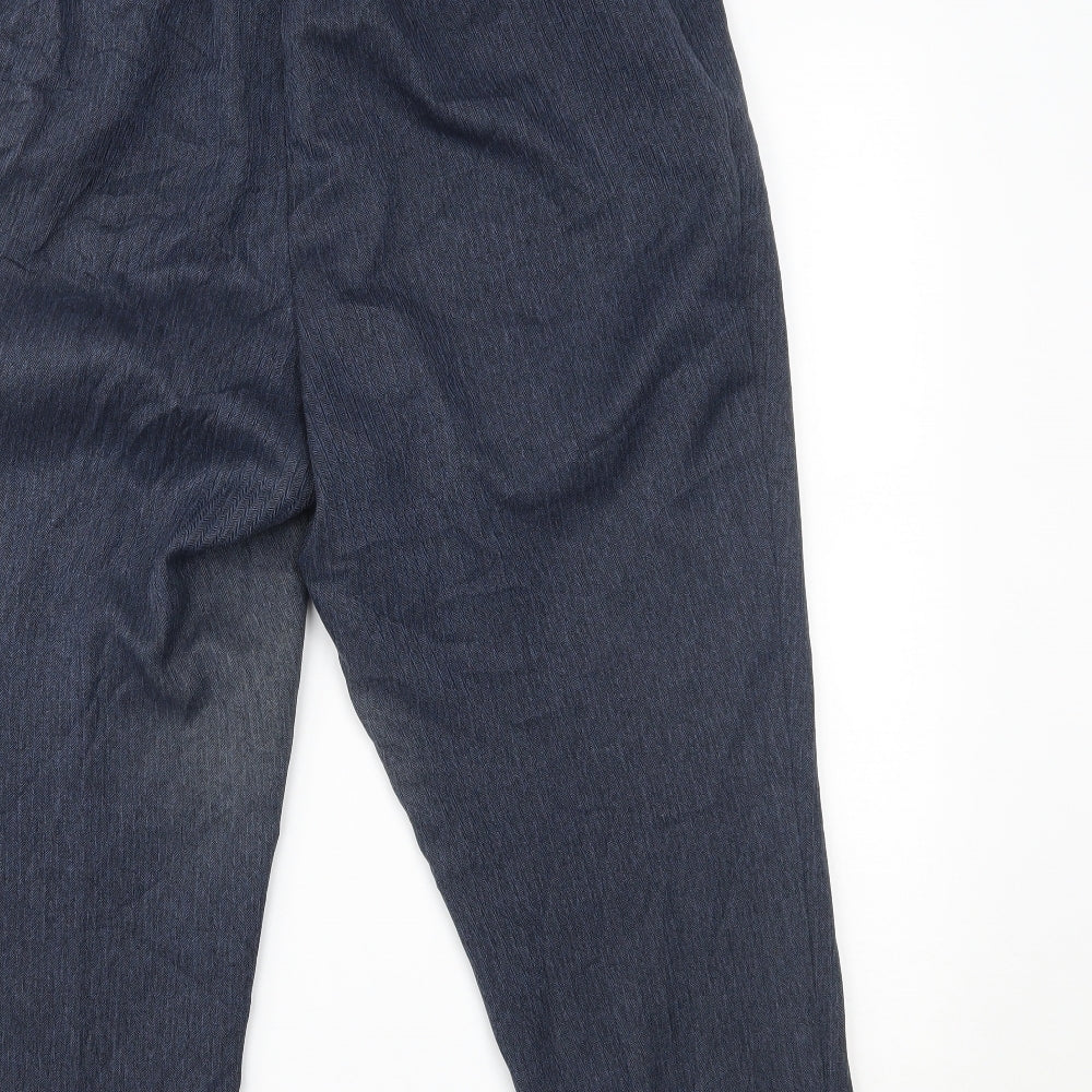 Julipa Womens Blue   Trousers  Size 16 L22 in