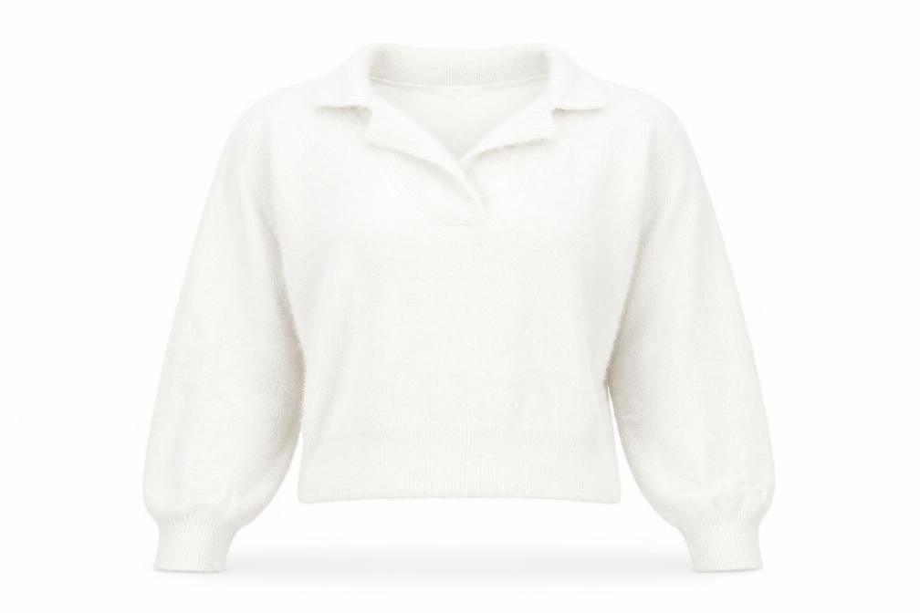H&M Womens White   Pullover Jumper Size S