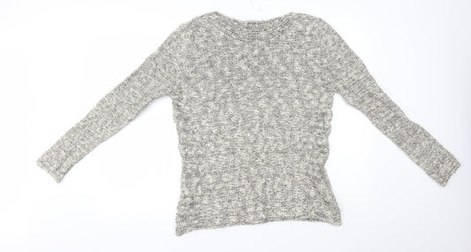 M&S Womens Grey   Pullover Jumper Size L