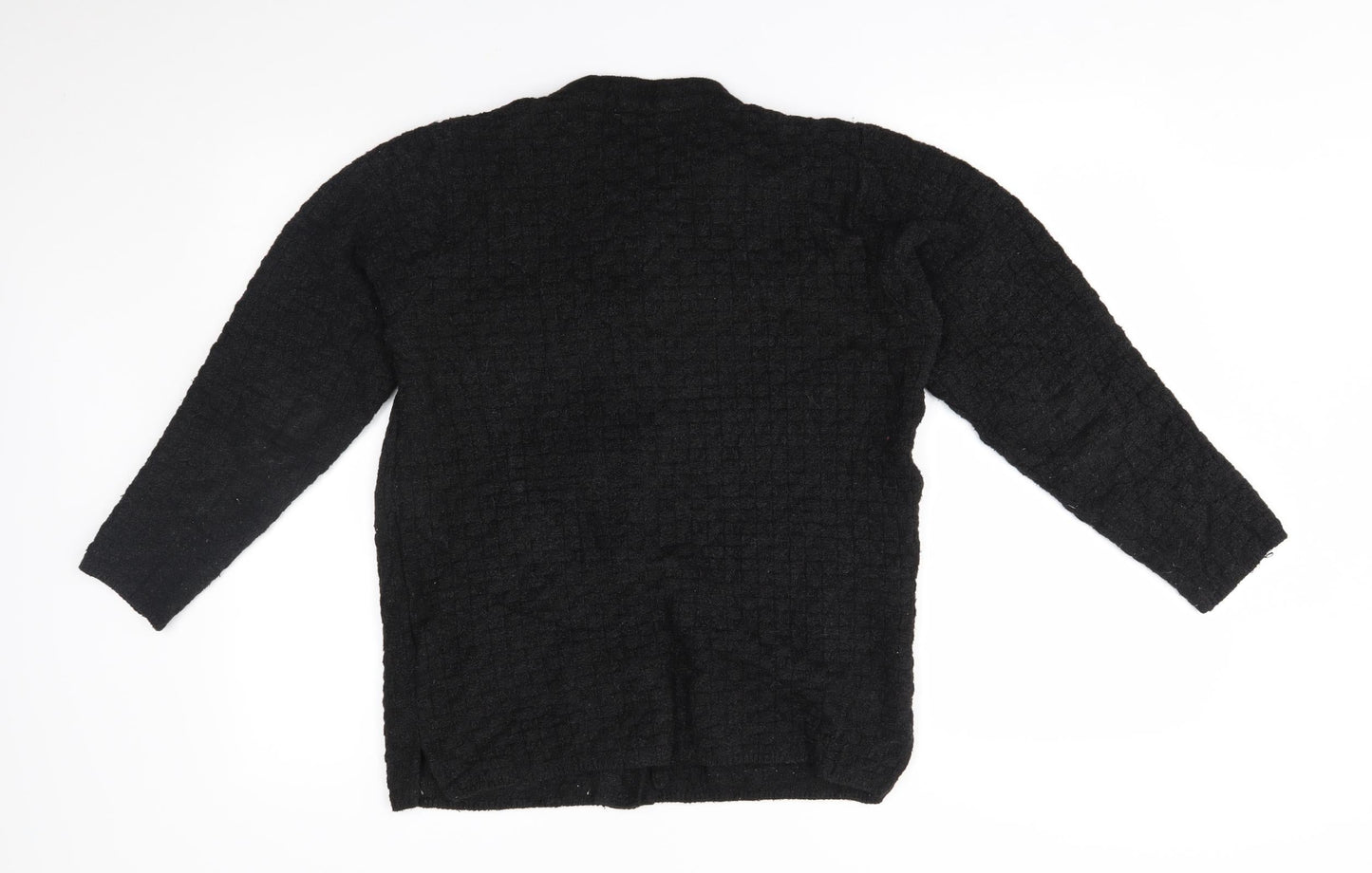 jeevika Womens Black   Cardigan Jumper Size S