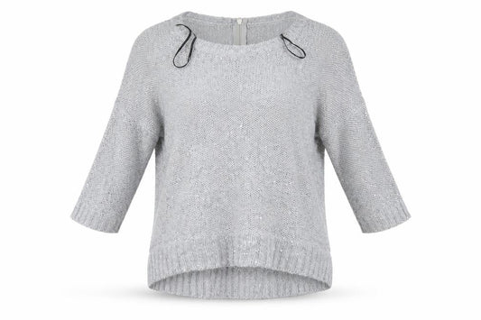 Warehouse Womens Grey   Pullover Jumper Size 10