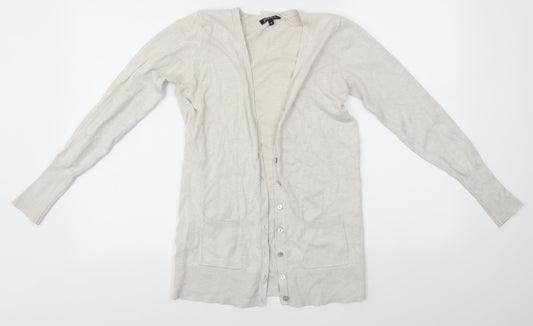 Matalan Womens Grey   Cardigan Jumper Size 10