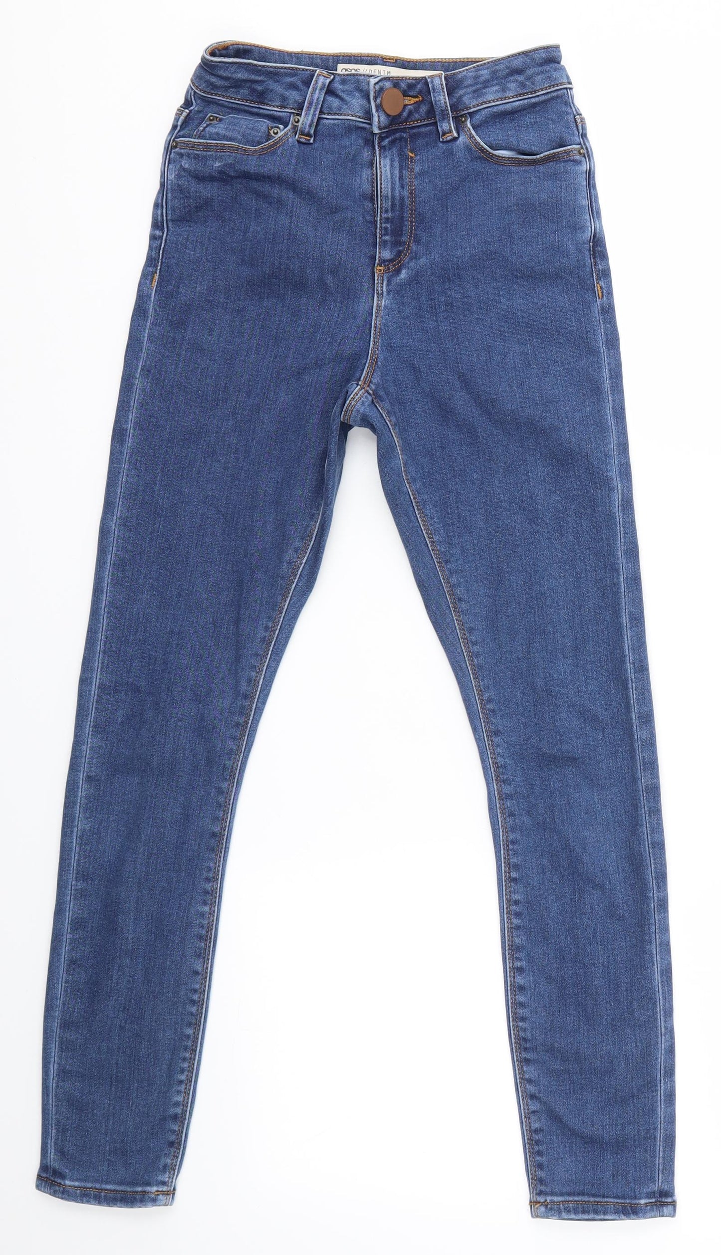 ASOS  Womens Blue   Skinny Jeans Size 23 in L28 in