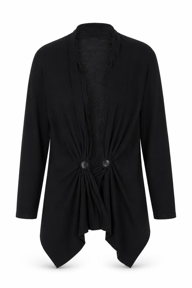 Just Elegance Womens Black   Cardigan Jumper Size M