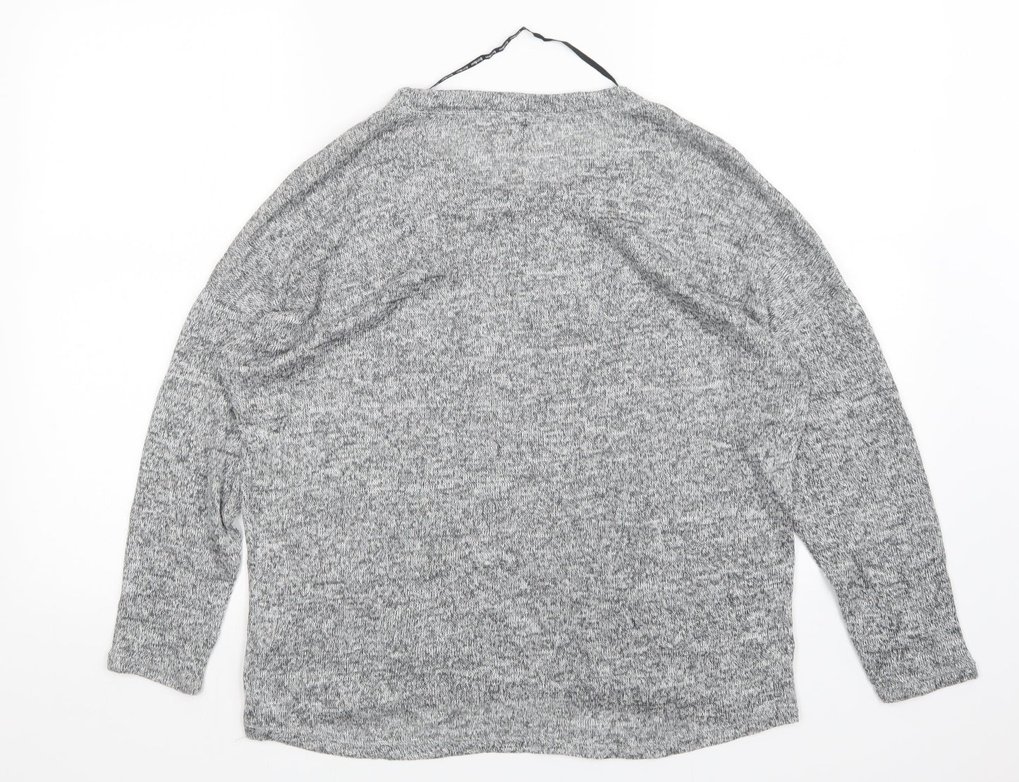 6ixty 8ight Womens Grey   Pullover Jumper Size L