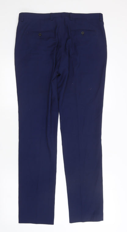 Burton Womens Blue   Trousers  Size 34 L31 in