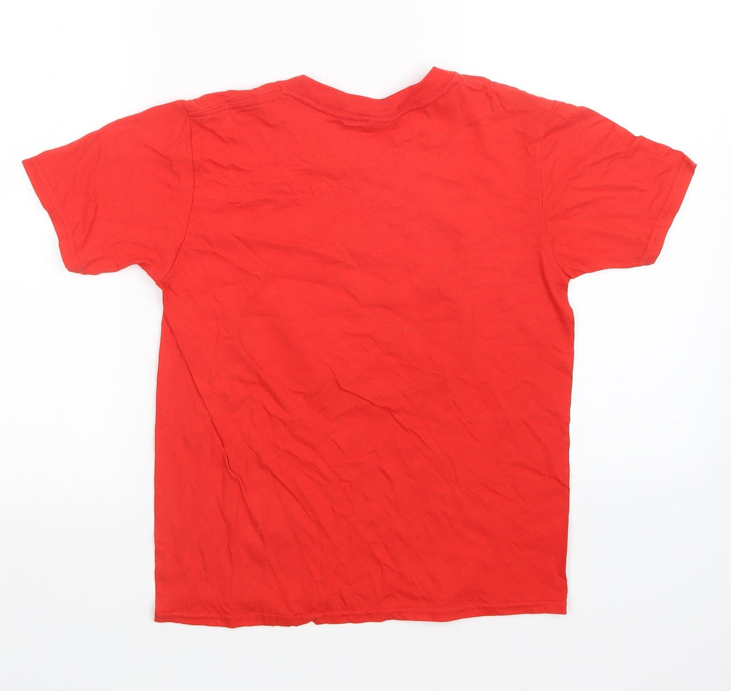 Gilden Girls Red   Basic T-Shirt Size L