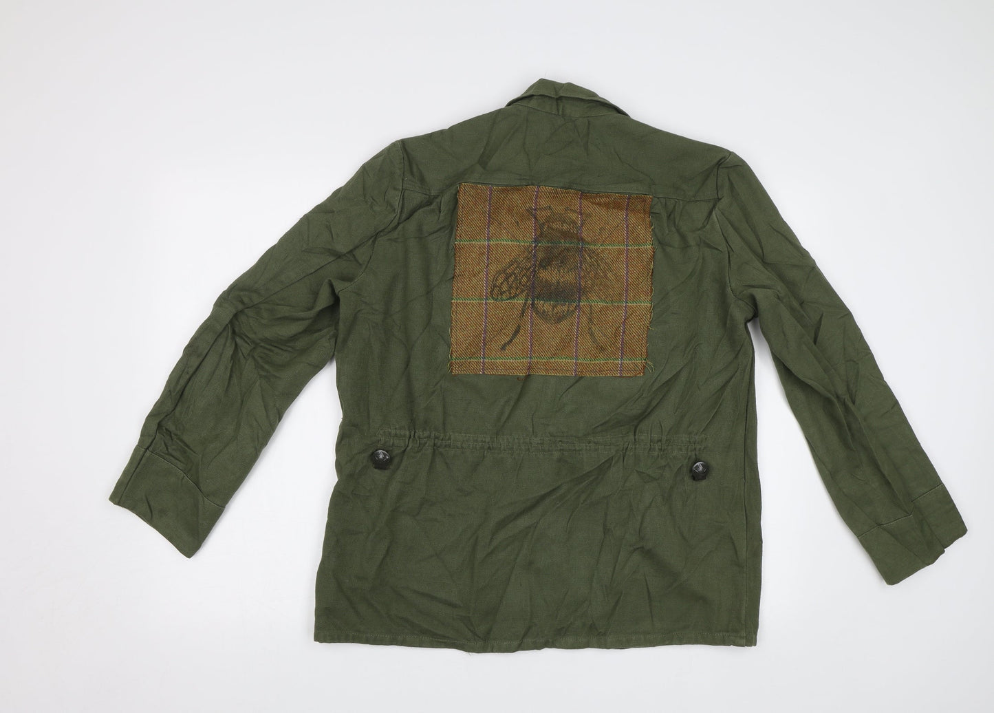 Preworn Womens Green  Canvas Jacket  Size L