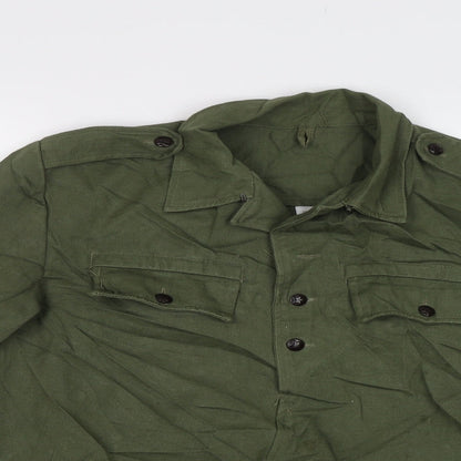 Preworn Womens Green  Canvas Jacket  Size L