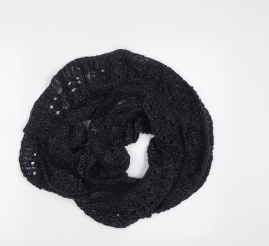 Preworn Womens Blue  Knit  Scarf