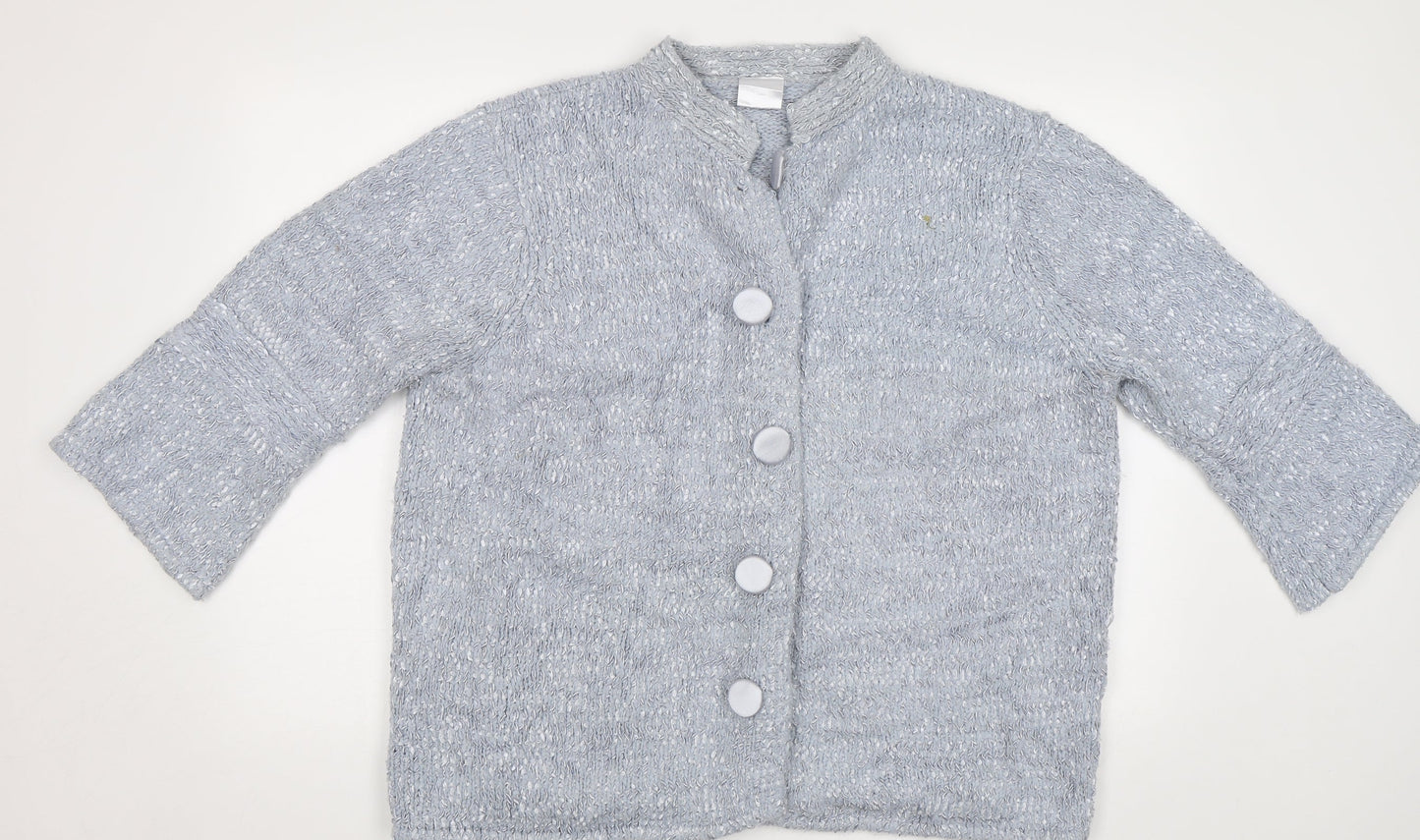 Wardrobe Womens Blue   Jacket Coatigan Size 20
