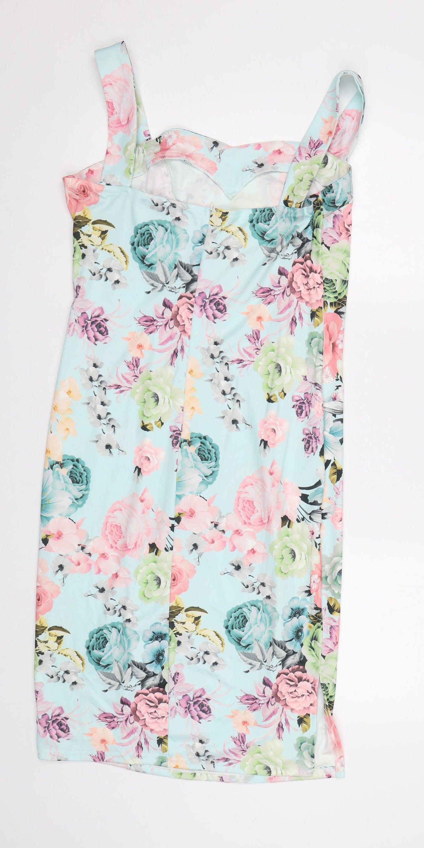 CBR Womens Multicoloured Floral  Bodycon  Size L