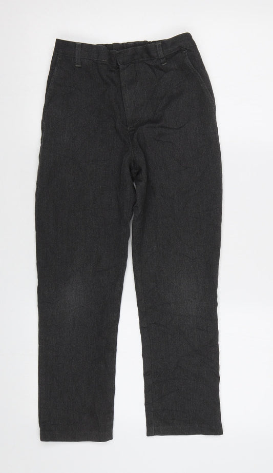 George Boys Grey    Trousers Size 9 Years