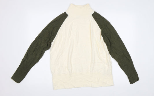 M&S Womens Ivory   Pullover Jumper Size M