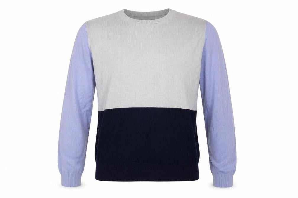 Marks & Spencer Womens Blue Striped  Pullover Jumper Size 12