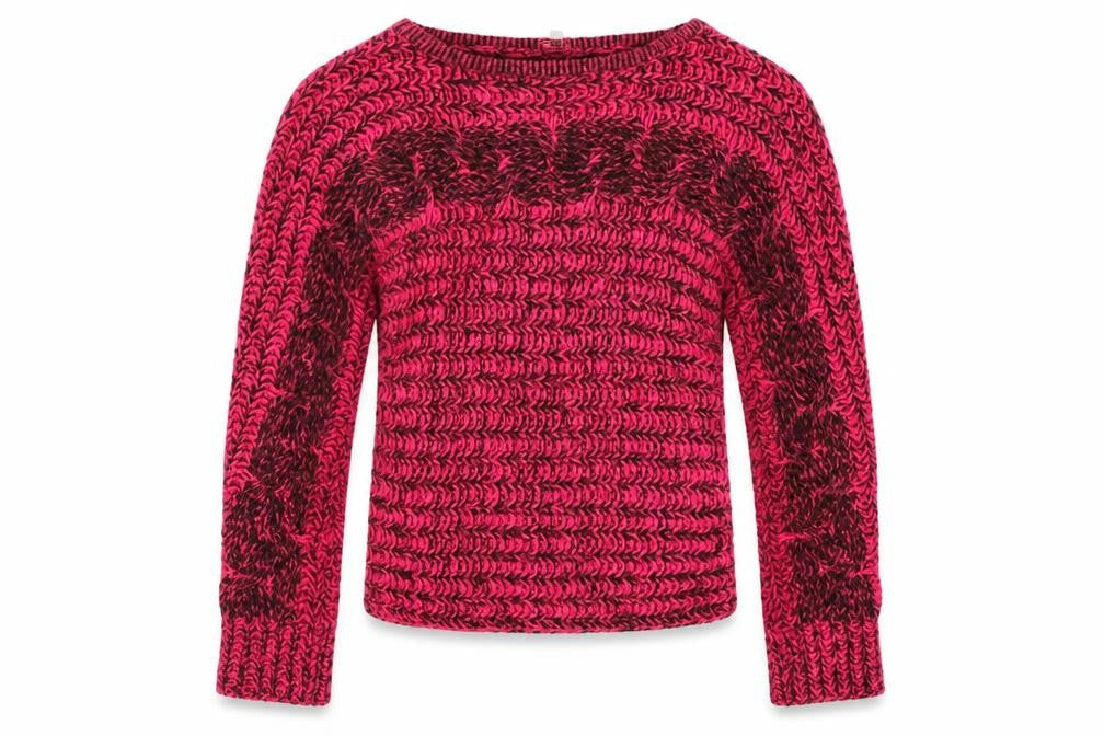 Miss E-Vie Girls Pink   Pullover Jumper Size 11-12 Years