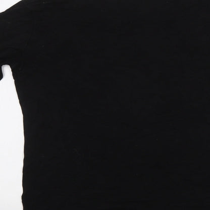 Obsession Womens Black   Basic Polo Size M