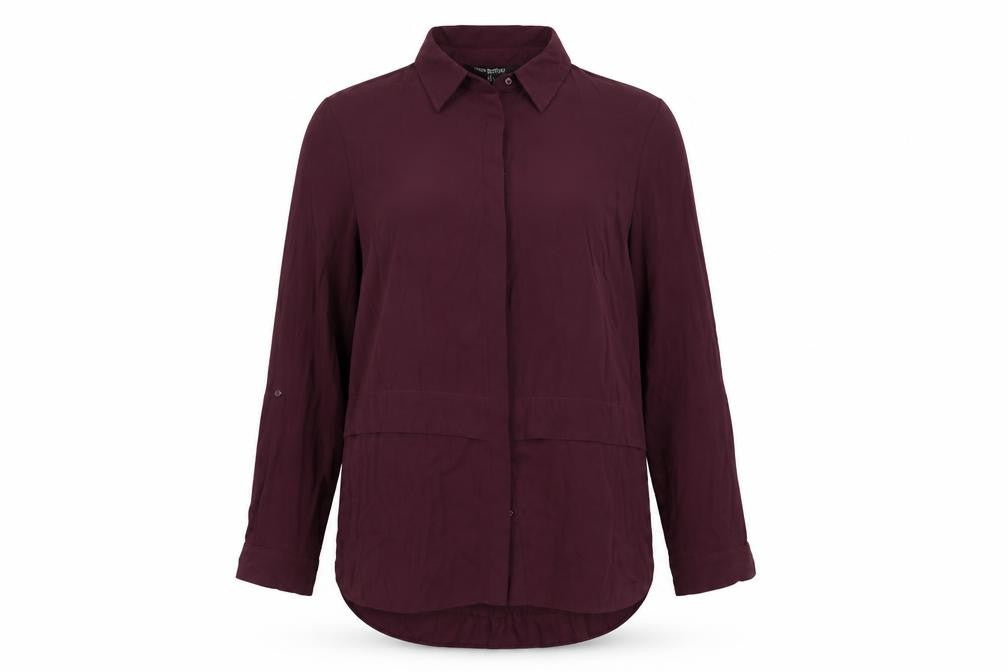 Debinhams Womens Purple   Basic Button-Up Size 14