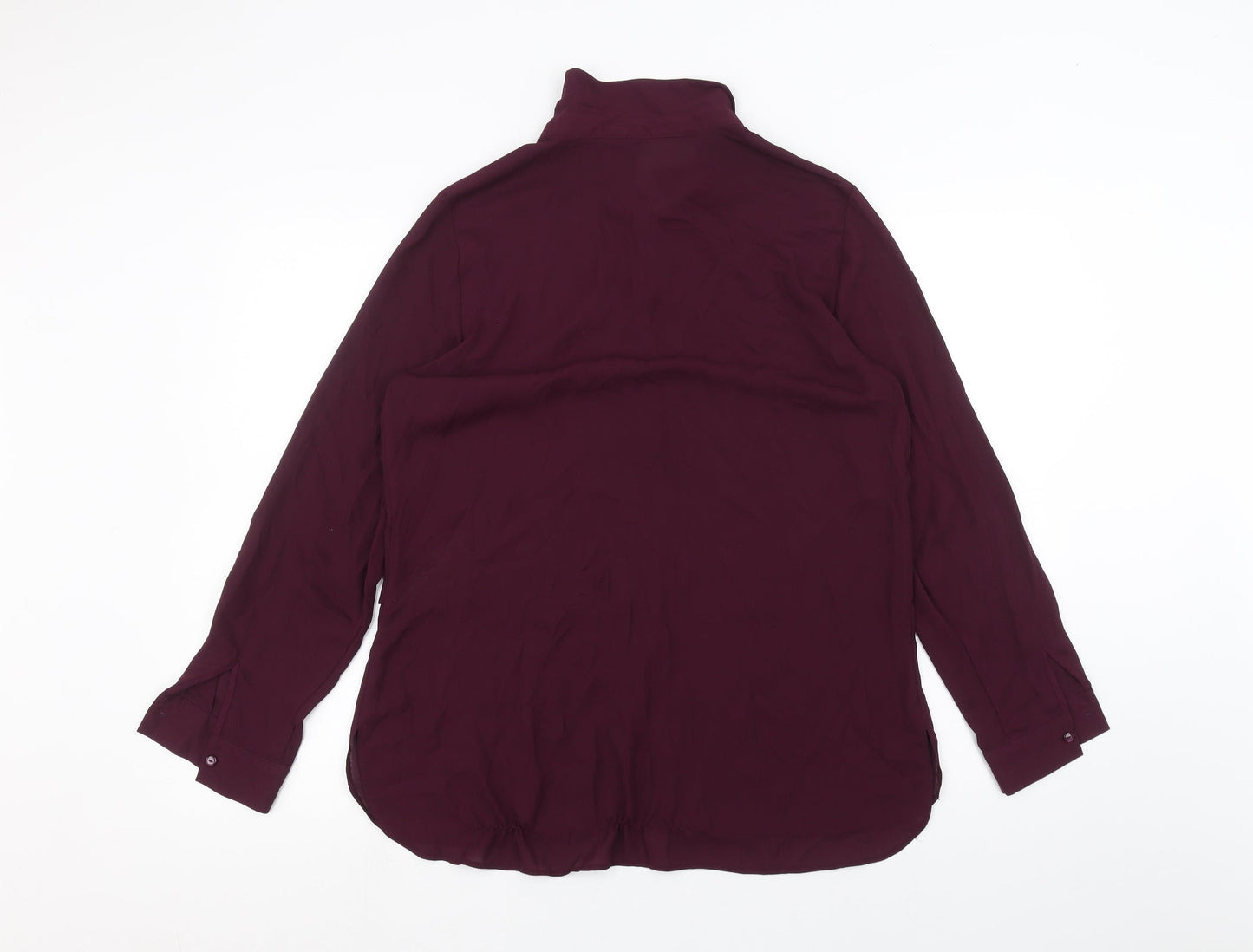 Debinhams Womens Purple   Basic Button-Up Size 14