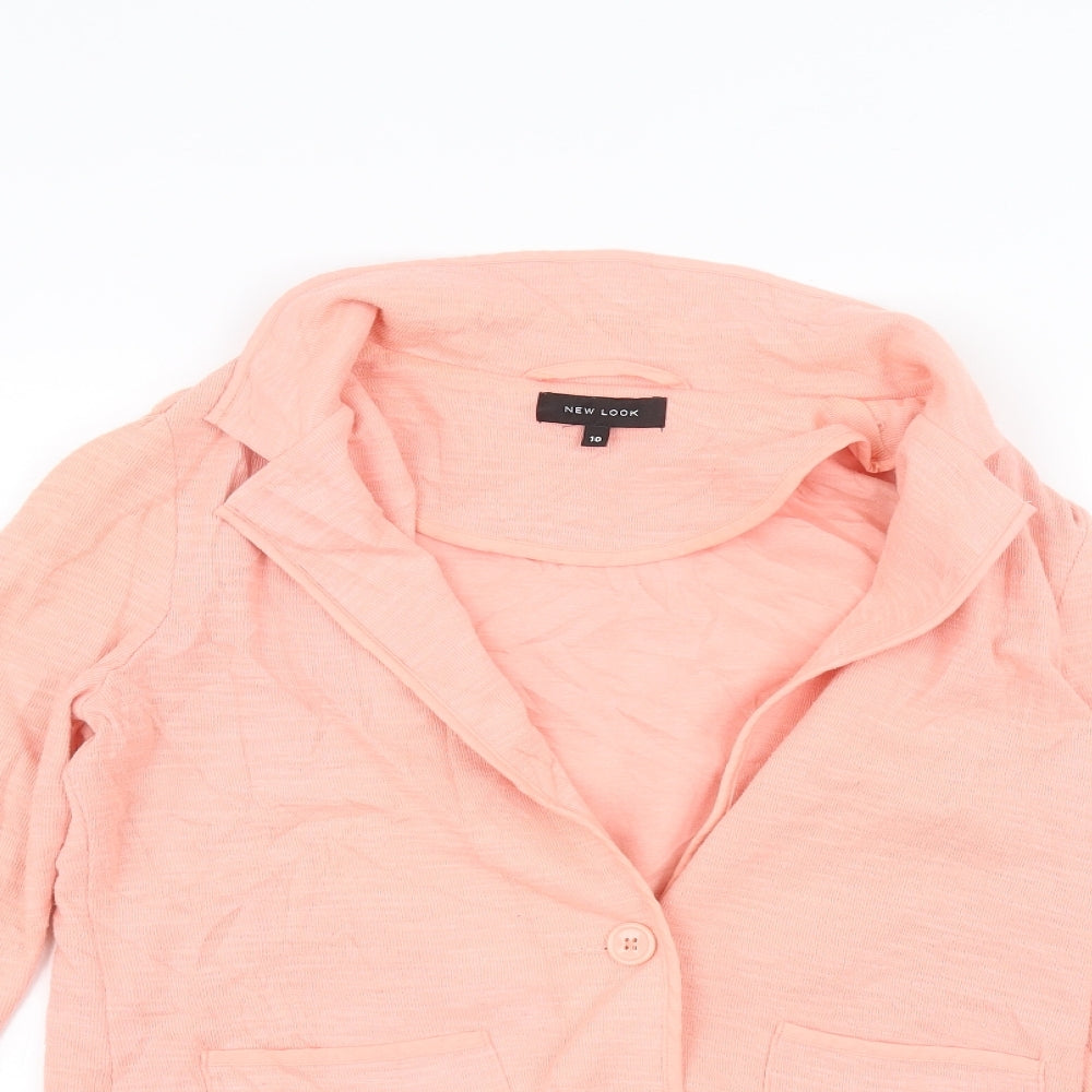 New Look Womens Pink   Jacket  Size 10