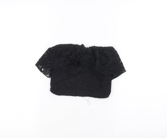 Hollister Womens Black   Basic T-Shirt Size S