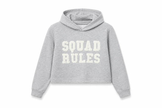 hullabaloo Girls Grey   Pullover Hoodie Size 9-10 Years